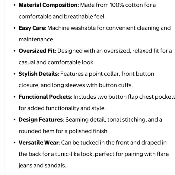 White Button-Down Western Shirt for Women - Picture 6 of 6